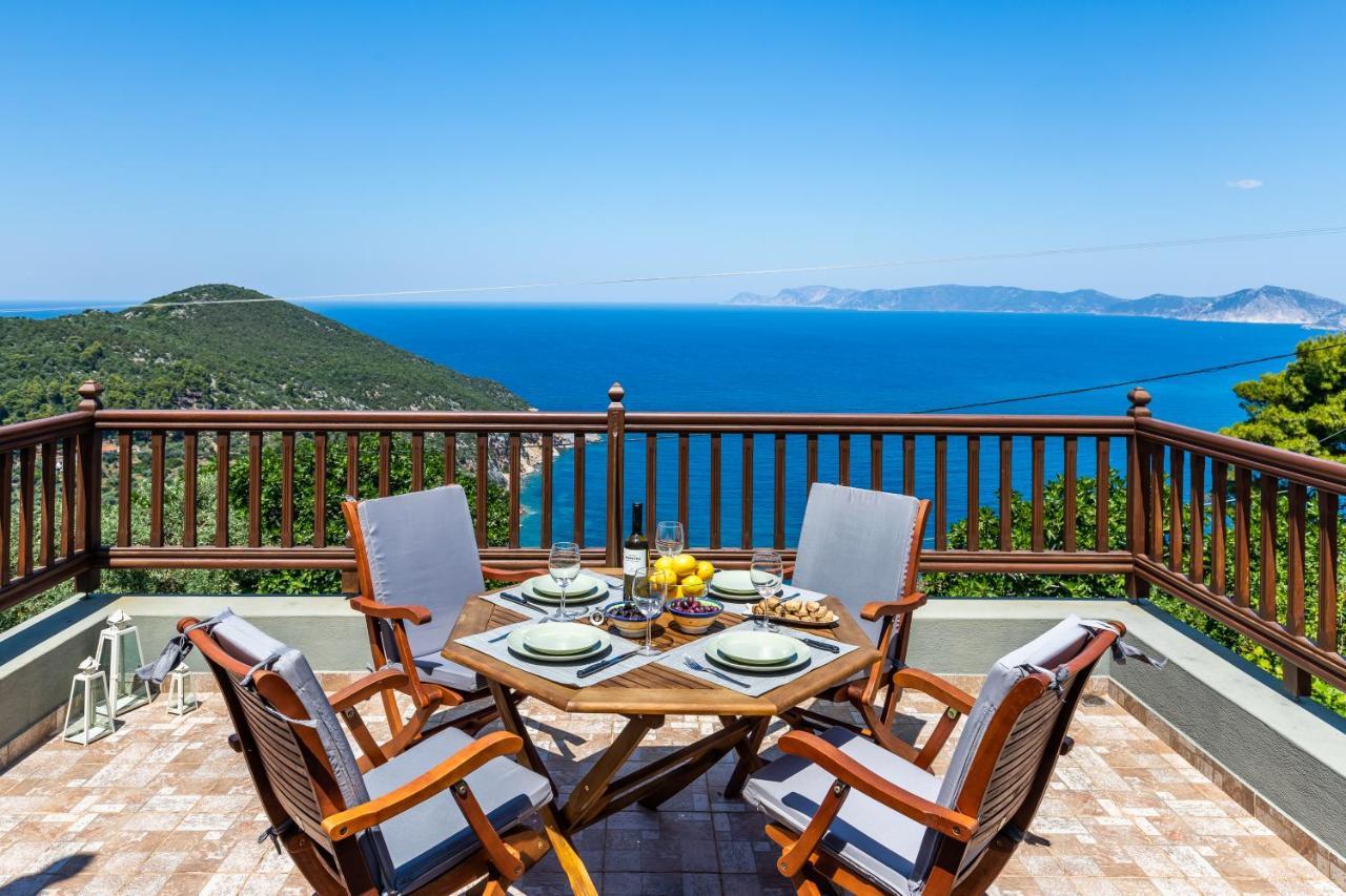 Villa Margini, Aegean Views , Pool Villa, Skopelos Buitenkant foto