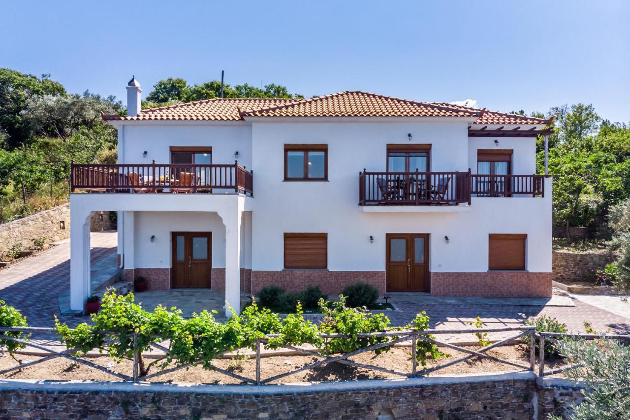 Villa Margini, Aegean Views , Pool Villa, Skopelos Buitenkant foto