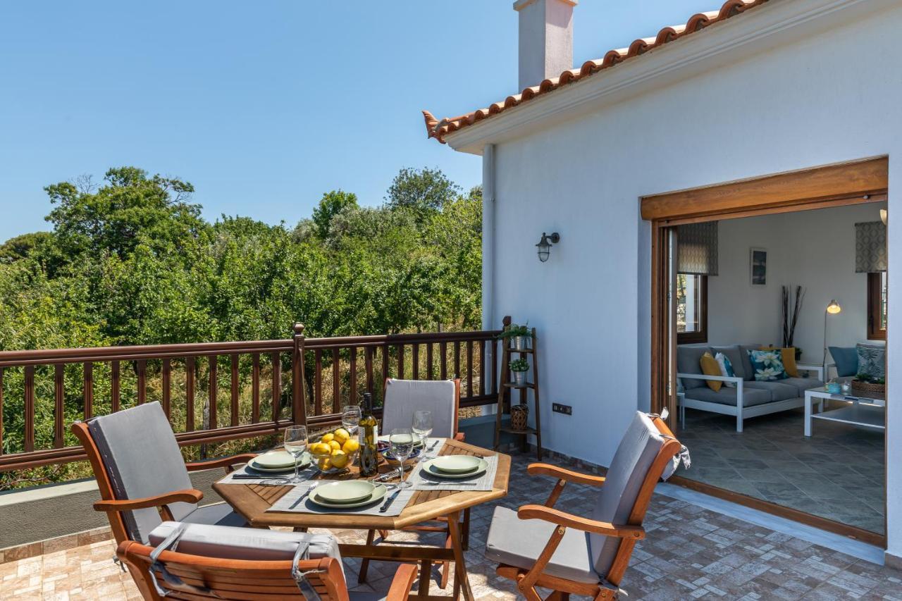Villa Margini, Aegean Views , Pool Villa, Skopelos Buitenkant foto