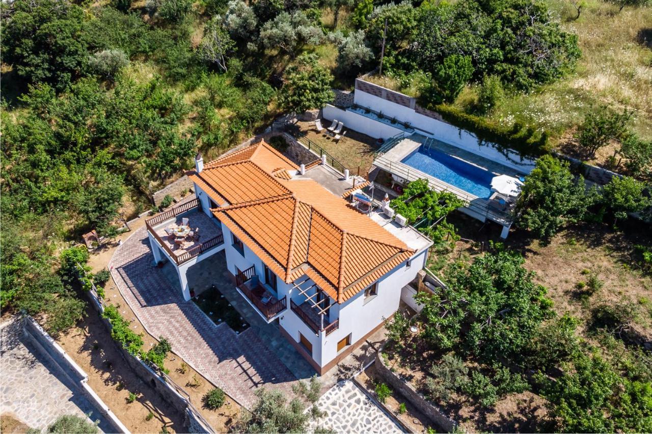 Villa Margini, Aegean Views , Pool Villa, Skopelos Buitenkant foto