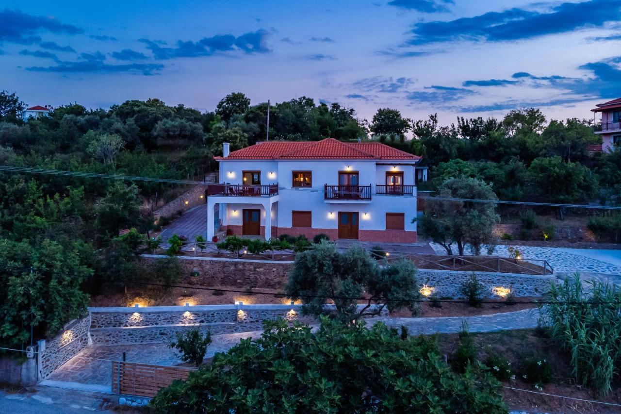 Villa Margini, Aegean Views , Pool Villa, Skopelos Buitenkant foto
