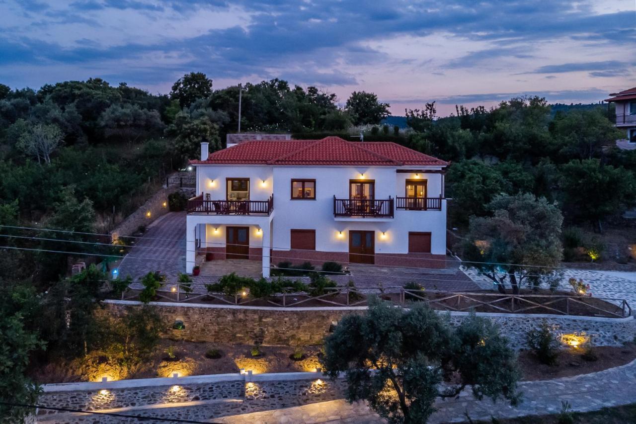 Villa Margini, Aegean Views , Pool Villa, Skopelos Buitenkant foto