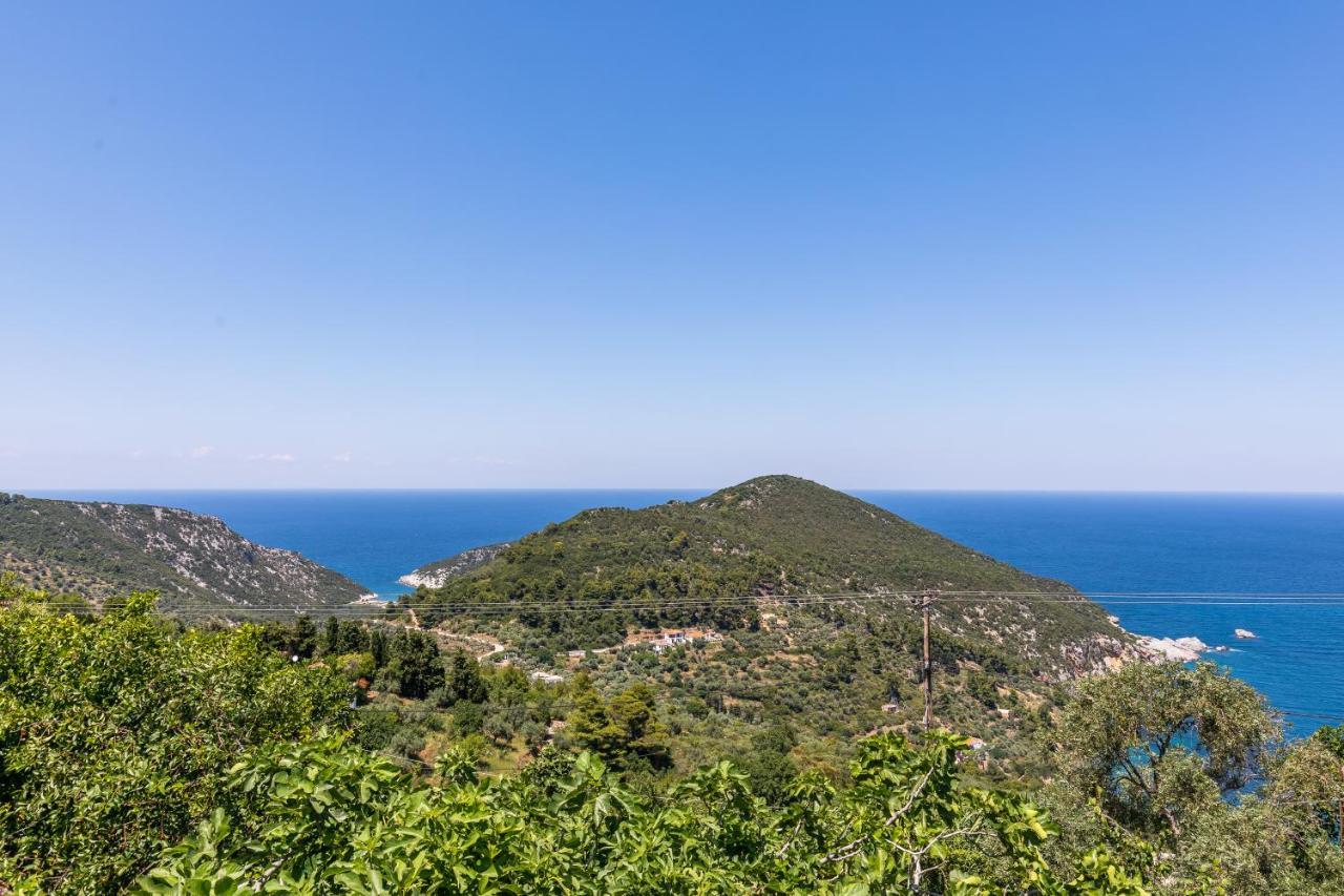 Villa Margini, Aegean Views , Pool Villa, Skopelos Buitenkant foto